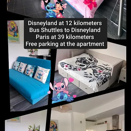 Appartement A 12 Kilometres De Disneyland Parking Gratuit *