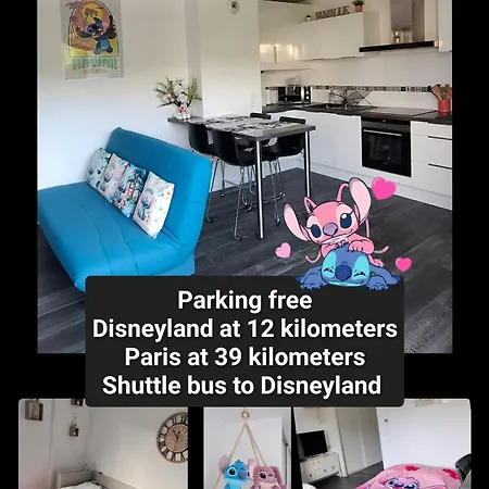 Appartement studio O fil de l'O à 12 kilomètres de Disneyland Paris Crecy-la-Chapelle
